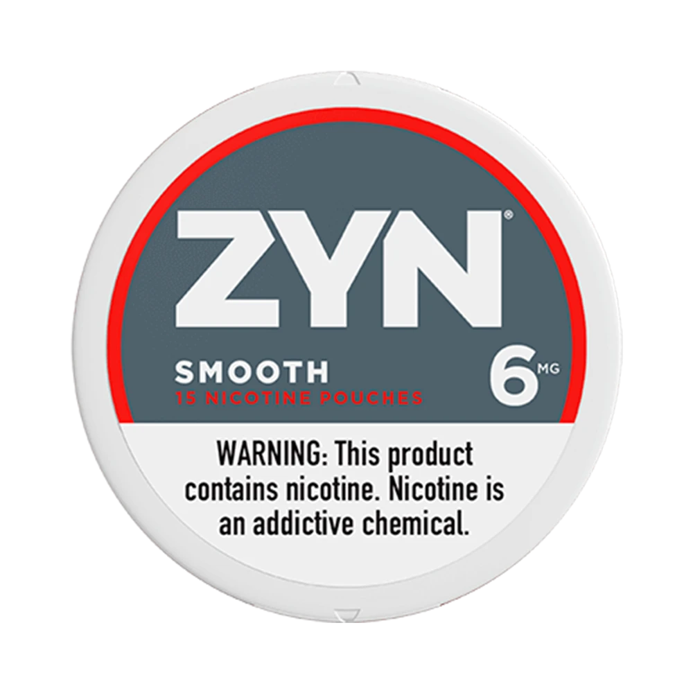 ZYN Smooth 6mg nicotine pouches can